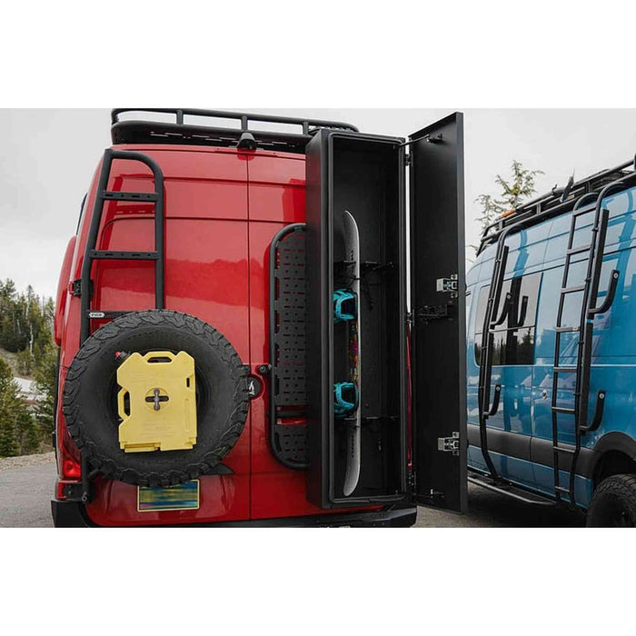 Flatline Van Co | Adventure Van Ski &amp; Snowboard Locker