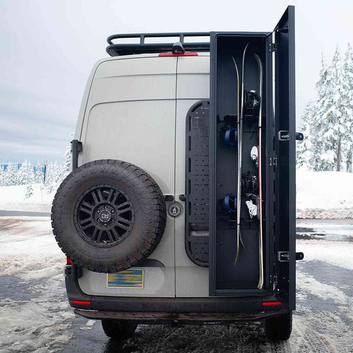 Flatline Van Co | Adventure Van Ski &amp; Snowboard Locker
