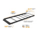 Flatline Van Co. | Low Pro Roof Rack for 2014–2025 RAM Promaster 159″ Extended High Roof Vans