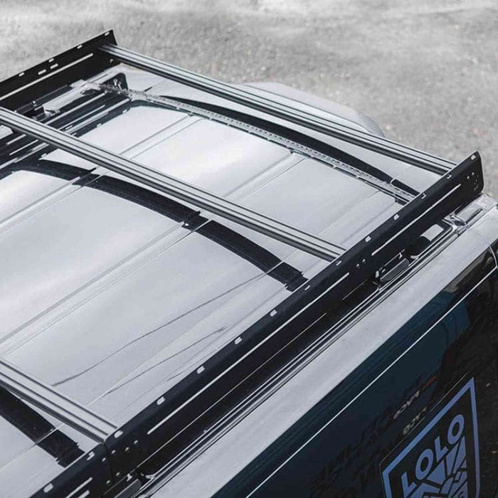 Flatline Van Co. | Low Pro Roof Rack for Ford Transit 130" Mid Roof