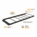 Flatline Van Co. | Low Pro Roof Rack for Ford Transit 148″ High Roof Extended Vans