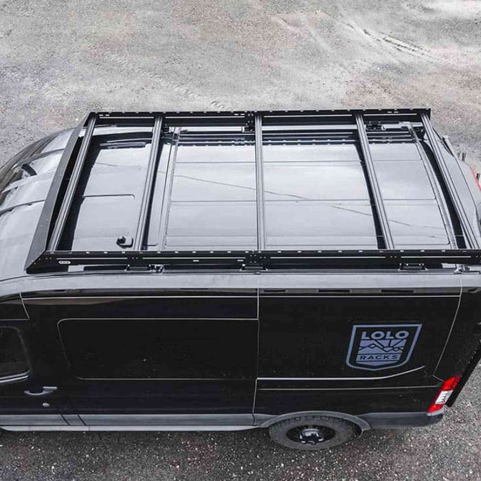 Flatline Van Co. | Low Pro Roof Rack for Ford Transit 130" Mid Roof