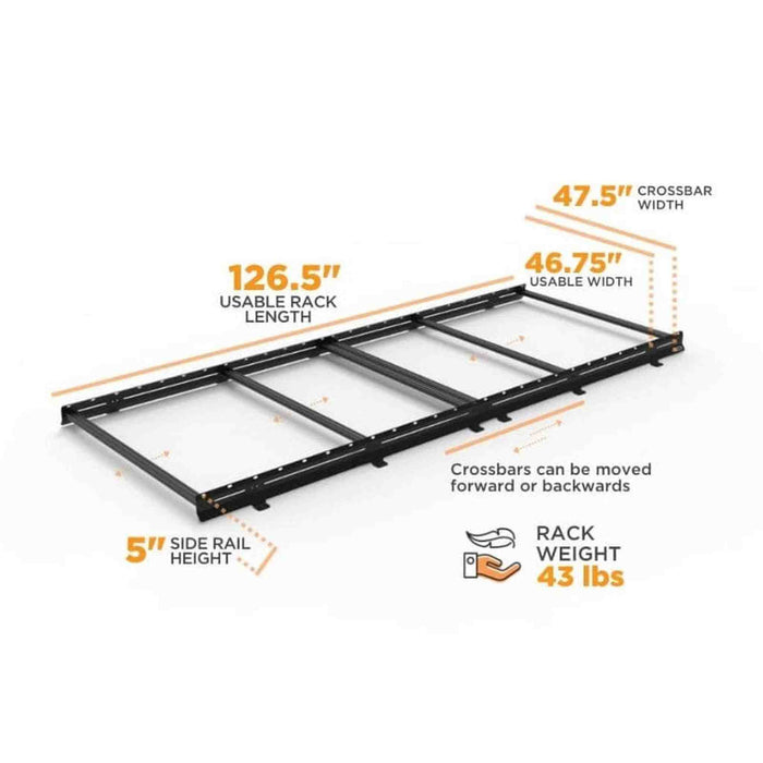Flatline Van Co. | Low Pro Roof Rack for Mercedes Sprinter 144" High Roof