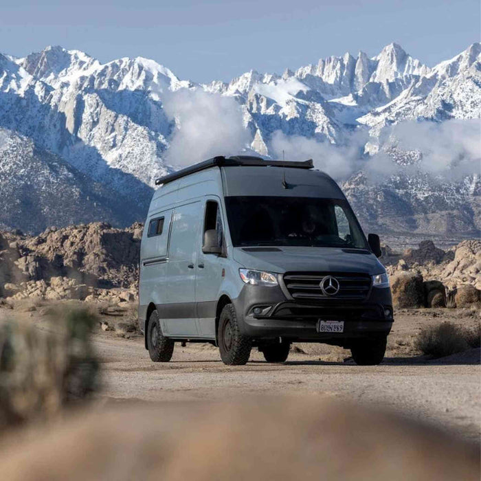 Flatline Van Co. | Low Pro Roof Rack for Mercedes Sprinter 144" High Roof
