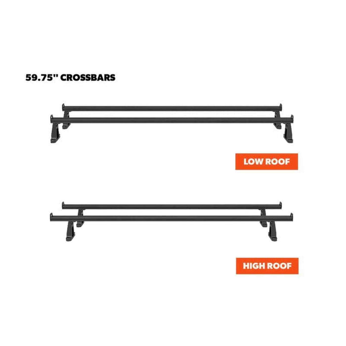 Flatline Van Co. | Sprinter Crossbar Roof Rack for Mercedes Sprinter Vans