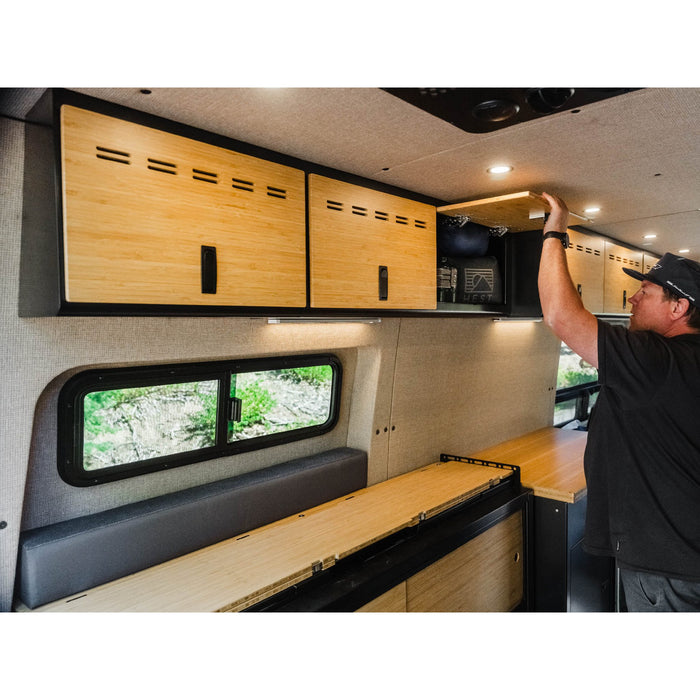 Flatline Van Co. | Sprinter Van 40" Shallow Upper Cabinet