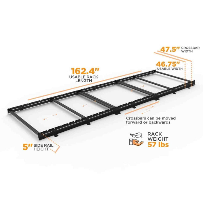 Flatline Van Co. | Sprinter Van Low Pro Roof Rack | 170" Wheelbase