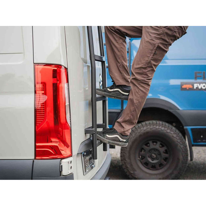 Flatline Van Co | Sprinter Van Rear Ladder