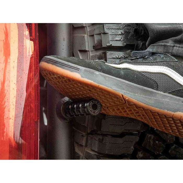 Flatline Van Co. | Sprinter Van Rear Ladder + Tire Carrier
