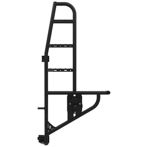 Flatline Van Co. | Sprinter Van Rear Ladder + Tire Carrier