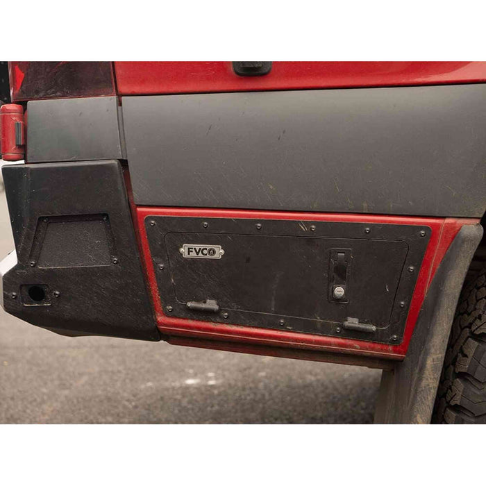 Flatline Van Co. | Sprinter Van Rocker Lockers