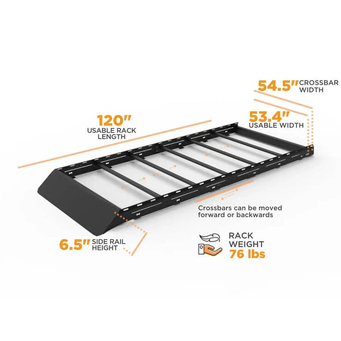 Flatline Van Co. | Sprinter Van Standard Roof Rack | 144" High Roof