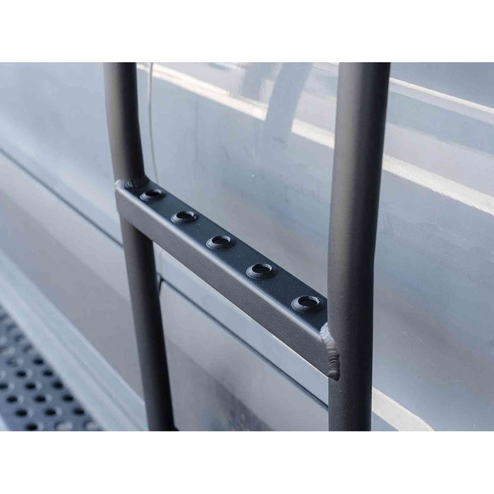 Flatline Van Co | Transit Trail Side Ladder for Mid Roof Vans