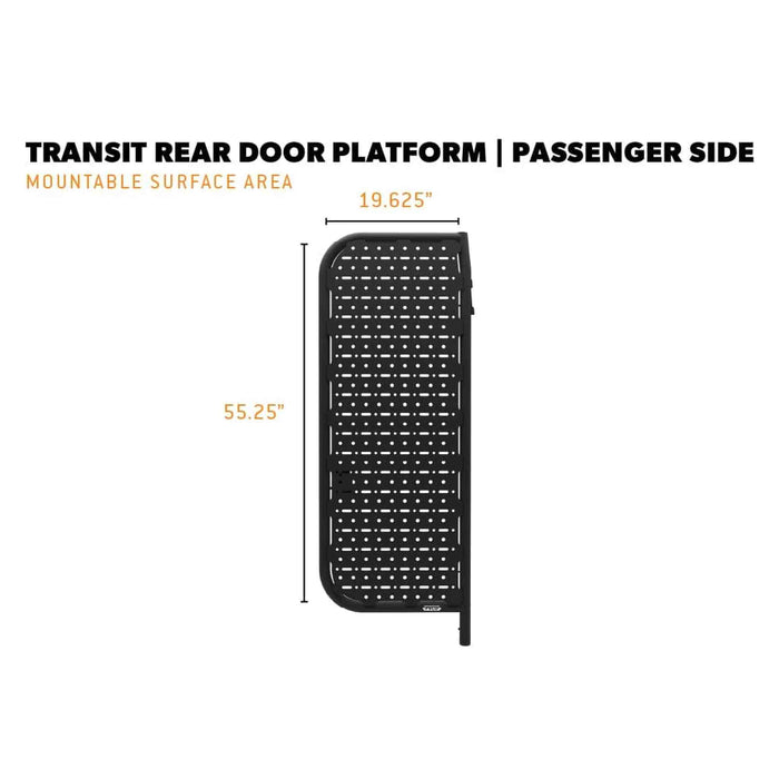 Flatline Van Co. | Transit Van Rear Door Platform