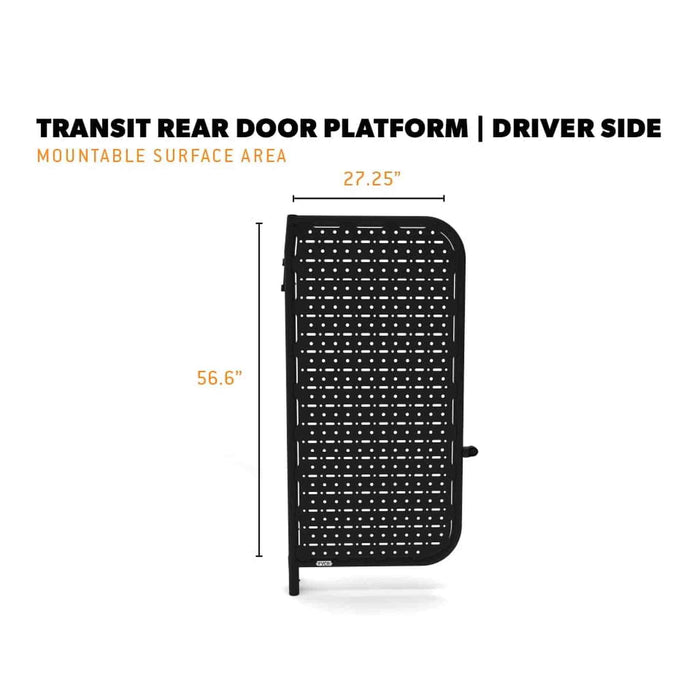 Flatline Van Co. | Transit Van Rear Door Platform