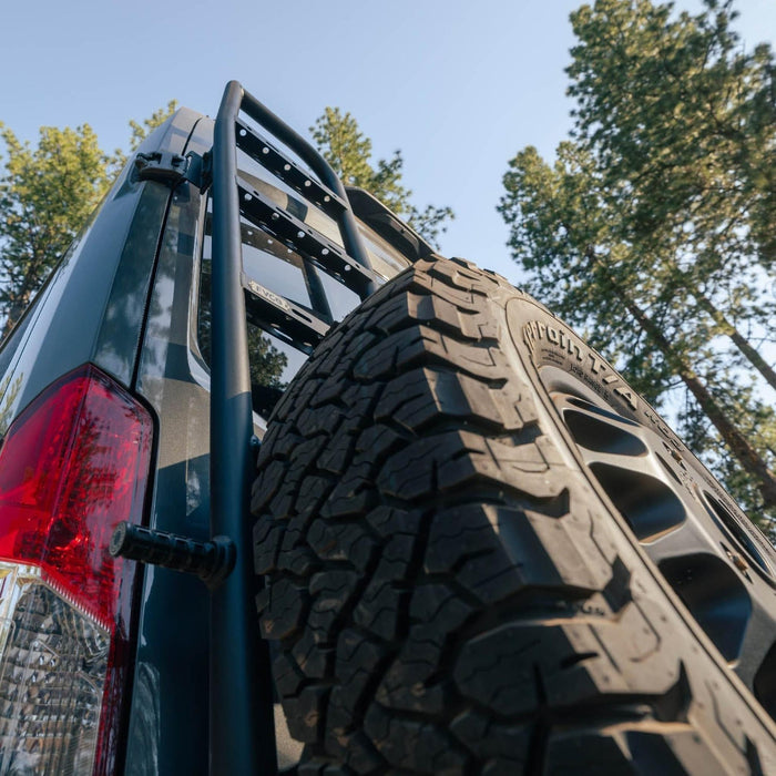 Flatline Van Co. | Transit Van Rear Ladder + Tire Carrier