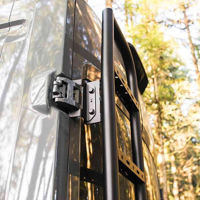 Flatline Van Co. | Transit Van Rear Ladder + Tire Carrier