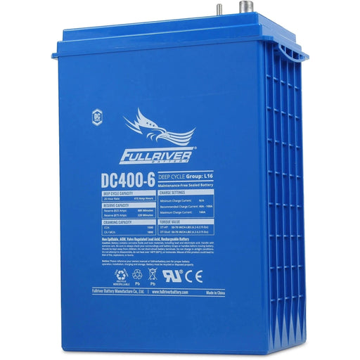 Full River | DC400-6 Premium Deep Cycle AGM Battery