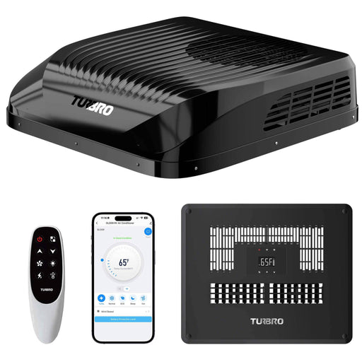 Greenland 9,000 BTU 12V DC Inverter Rooftop RV Air Conditioner