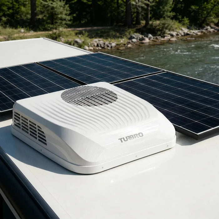 Greenland 9,000 BTU 12V DC Inverter Rooftop RV Air Conditioner