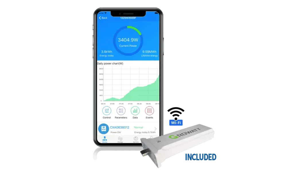 Big Battery | Growatt 3K Inverter