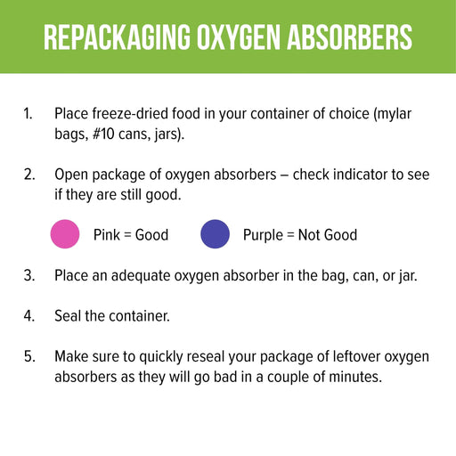 HarvestRight | Oxygen Absorbers 50 Pack (Must Order in Case Qty of 6) image 2