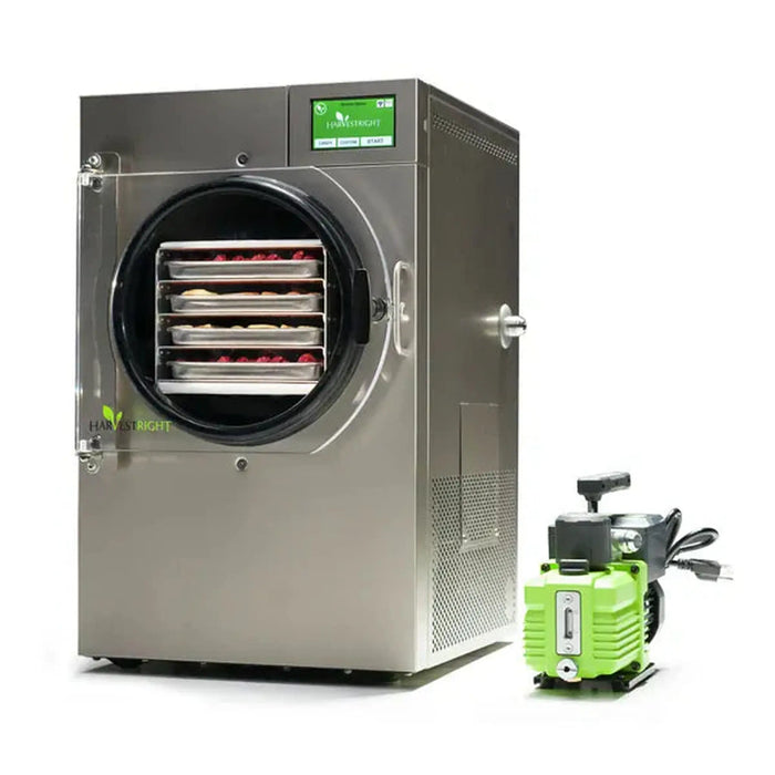 HarvestRight | Small Home Freeze Dryer Stainless Steel 4 Tray w/ Mylar Starter Kit