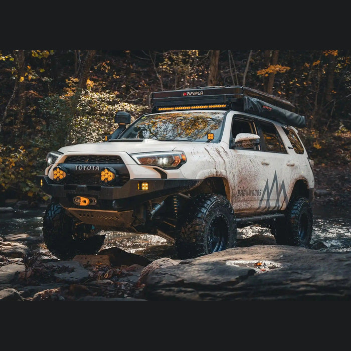 Hi-Lite Overland Toyota 4Runner Front Bumper 5th Gen 2010-2024 No Bull Bar