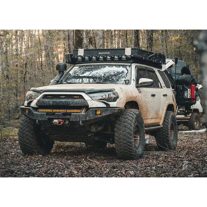Hi-Lite Overland Toyota 4Runner Front Bumper 5th Gen 2010-2024 No Bull Bar