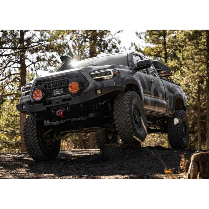 Hi-Lite Overland Toyota Tacoma Front Bumper 3rd Gen 2016-2023 No Bull Bar