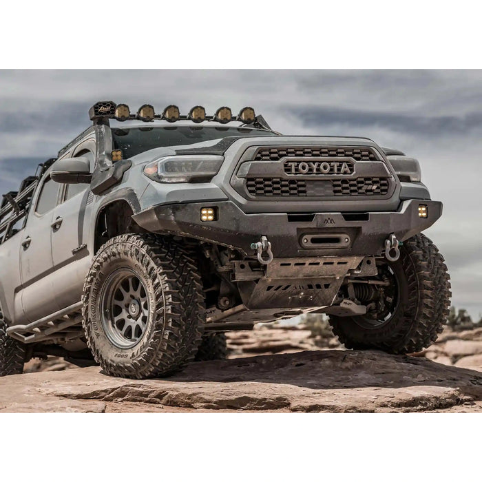 Hi-Lite Overland Toyota Tacoma Front Bumper 3rd Gen 2016-2023 No Bull Bar