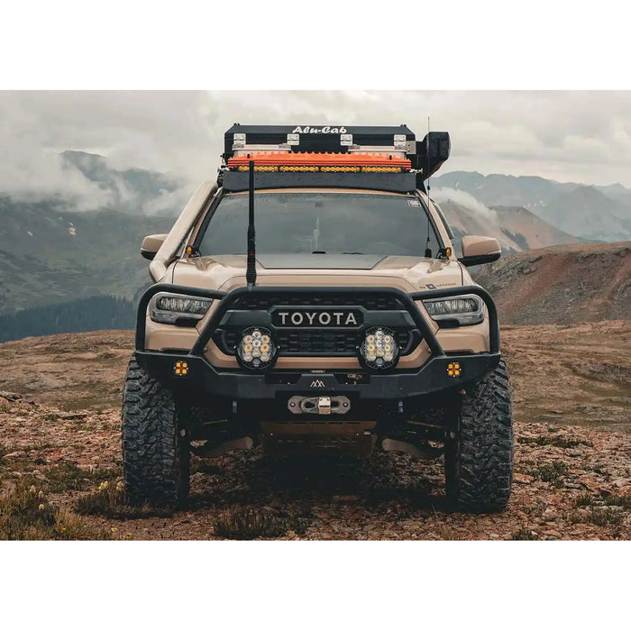 Hi-Lite Overland Toyota Tacoma Front Bumper 3rd Gen 2016-2023 Bull Bar
