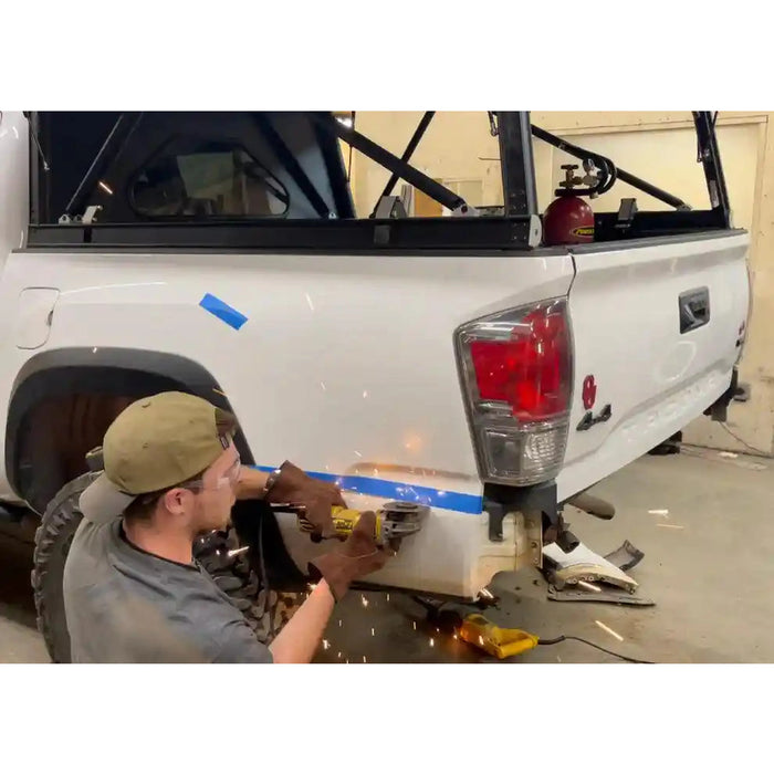 Hi-Lite Overland Toyota Tacoma Rear Bumper 3rd Gen 2016-2023
