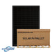 Hyperion | 395W Bifacial Solar Panel Black | Up to 495W with Bifacial Gain | Full Pallet 36 | 12.2kW Total