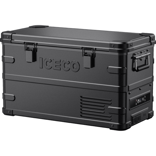 ICECO | APL35 Dual Zone Aluminum Black Fridge 35 LT