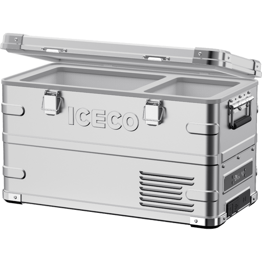 ICECO | APL35 Dual Zone Aluminum Silver Fridge 35 LT