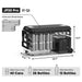 ICECO | JP30 Pro Single Zone Wheeled Portable Freezer With Cover 30 LT