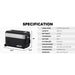 ICECO | JP40 Pro Dual Zone Wheeled Portable Freezer With Cover 40 LT