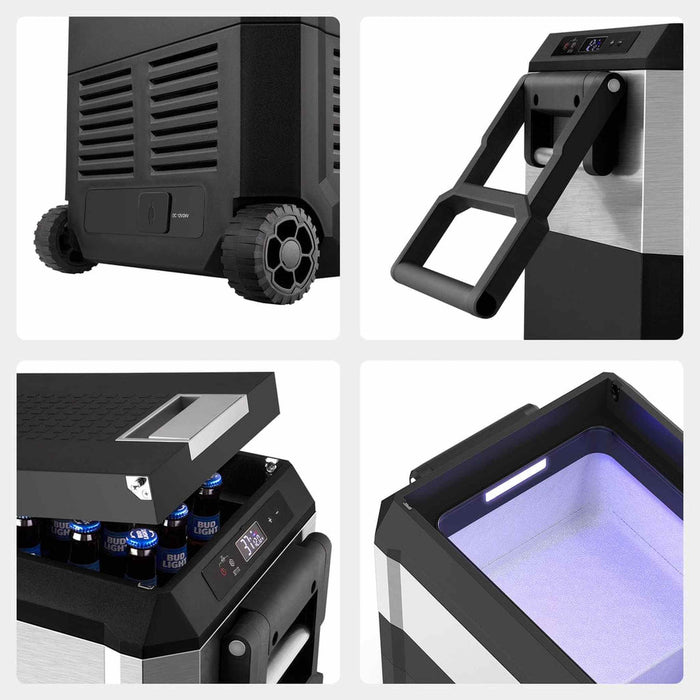 ICECO | JP50 Pro Single Zoon Portable Freezer With Cover 50 LT