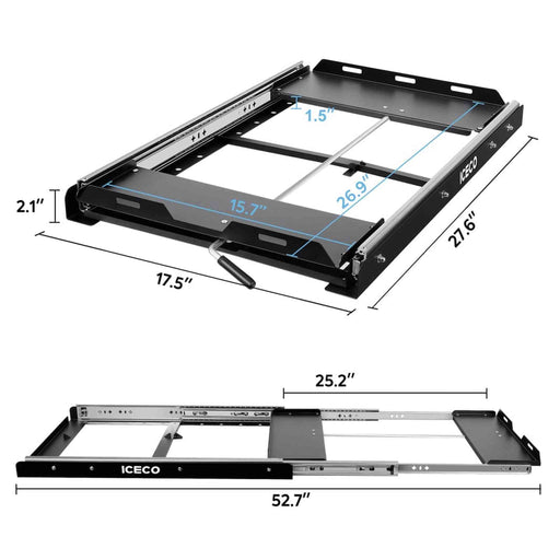 ICECO | Mounting Slide of JPPro/VL45/APL35/VL35Pro/VL45Pro Freezer image 1