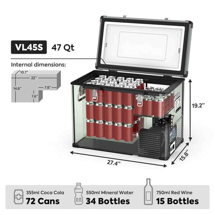 ICECO | VL45 Portable Freezer Single Zone 45 LT