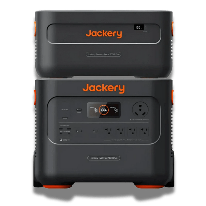 Jackery | Explorer 2000 Plus with 2000 Plus Expansion Battery Pack 4kWh