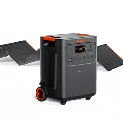 Jackery | HomePower 3600 Plus with Battery Pack 3600 and SolarSaga 500W 7.2kWh