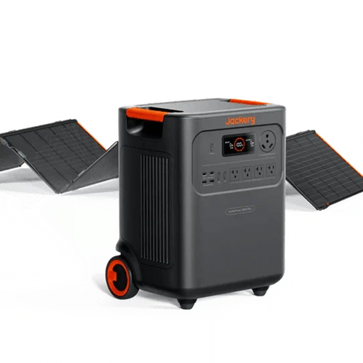 Jackery | HomePower 3600 Plus with Battery Pack 3600 and SolarSaga 500W 7.2kWh