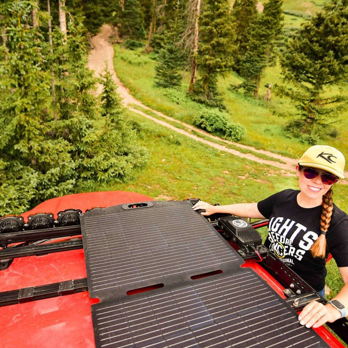 KC HiLiTES | 150W Portable Foldable Solar Panel