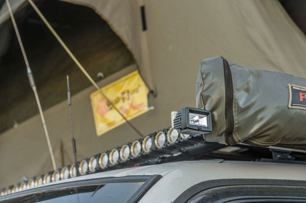 KC HiLiTES | 2" C-Series C2 LED - Single Light - Backup - 20W Flood Beam - # 1519