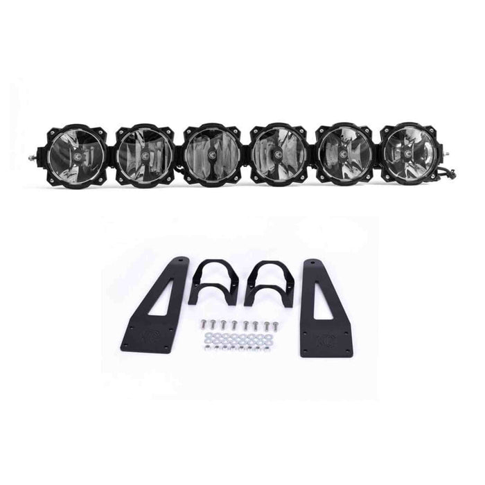 KC HiLiTES | 39" Pro6 Gravity® LED - 6-Light - Light Bar System - 120W Combo Beam - for 2017-2018 Can-Am Maverick