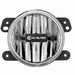 KC HiLiTES | 4" Gravity® LED G4 SAE Fog Light - Fog Beam - Single - 10-18 Jeep JK