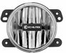 KC HiLiTES | 4" Gravity® LED G4 SAE Fog Light - Fog Beam - Single - 10-18 Jeep JK