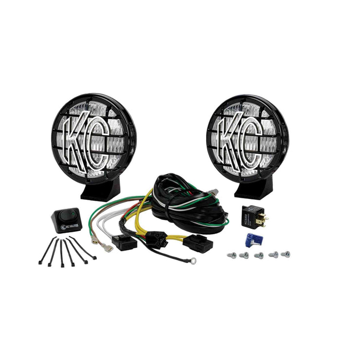KC HiLiTES | 5" Apollo Pro Halogen - 2-Light System - 55W Fog Beam